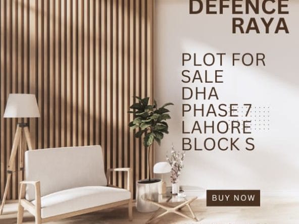 Plot for Sale Near Defence Raya DHA Phase 7 Lahore Block S