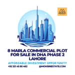 Prime 8 Marla Commercial Plot for Sale in DHA Phase 2 Lahore – Affordable Investment Opportunity Near Airport Road