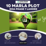 10 Marla residential plot DHA Phase 7 Lahore for Sale