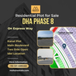 DHA Phase 8 Residential Plot for Sale on Express Way