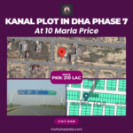 Kanal Plot in DHA Phase 7 at 10 Marla Price