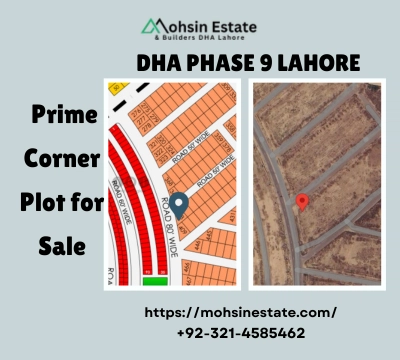 DHA Phase 9 Lahore: Prime Corner Plot for Sale