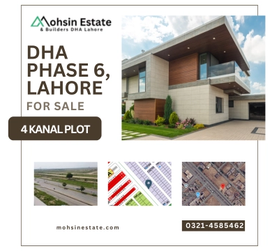 DHA Phase 6, Lahore 4 Kanal Plot For Sale
