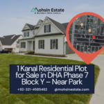 1 Kanal Residential Plot for Sale in DHA Phase 7 Block Y – Near Park