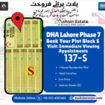 Book Your DHA Phase 7 Block S Plot Visit Immediate Viewing Appointments