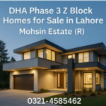 DHA Phase 3 Z Block Kanal Home for Sale in Lahore