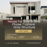 House for sale DHA Phase 7 Lahore - 1 Kanal Gray structure