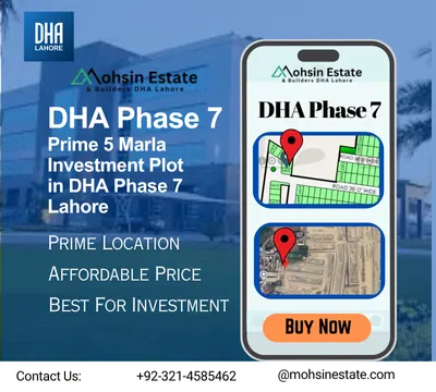 Prime 5 Marla Investment Plot in DHA Phase 7 Lahore