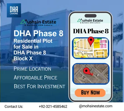 Residential Plot for Sale in DHA Phase 8 Block X