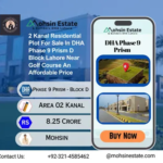 2 Kanal Residential Plot For Sale In DHA Phase 9 Prism D Block Lahore Near Golf Course An Affordable Price
