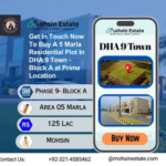 Get In Touch Now To Buy A 5 Marla Residential Plot In DHA 9 Town - Block A at Prime Location