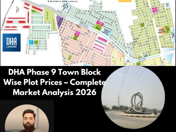 DHA Phase 9 Town Plot Prices Today – Block Wise Market Analysis 2026