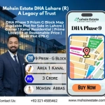 DHA Phase 9 Prism G Block Map Available Plot for Sale in Lahore Corner 1 Kanal Residential Prime Location at Reasonable Price Near Plot 679-G