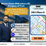 DHA Phase 6 Block J 2 Kanal Prime Corner Plot for Sale – May 2026 Investment Guide