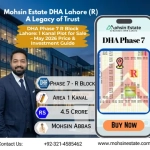 DHA Phase 7 R Block Lahore: 1 Kanal Plot for Sale – May 2026 Price & Investment Guide