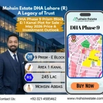 DHA Phase 9 Prism Block E 1 Kanal Plot for Sale – May 2026 Price & Investment Outlook