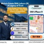DHA Phase 9 Prism Block K Plot for Sale – May 2026 Price & Investment Update