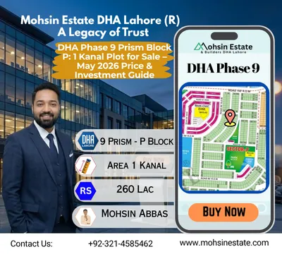 DHA Phase 9 Prism Block P 1 Kanal Plot for Sale – May 2026 Price & Investment Guide
