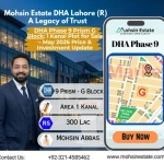 DHA Phase 9 Prism G Block 1 Kanal Plot for Sale – May 2026 Price & Investment Update