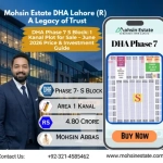 DHA Phase 7 S Block 1 Kanal Plot for Sale – June 2026 Price & Investment Guide