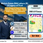 DHA Phase 9 Town E Block Lahore Plot for Sale – June 2026 Price & Investment Guide