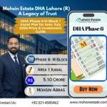 DHA Phase 6 M Block 1 Kanal Plot for Sale July 2026 Price & Investment Guide