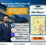 DHA Phase 7 U Block 1 Kanal Plot for Sale July 2026 Price & Investment Guide