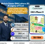 DHA Phase 9 Prism Q Block Plot for Sale – July 2026 Post-Budget Market & Price Update