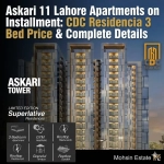 Askari 11 Lahore Apartments on Installment CDC Residencia 3 Bed Price & Complete Details