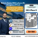 DHA Phase 9 Prism R Block 5 Marla Plot for Sale PKR 110 Crore Special Deal – September 2026 Update