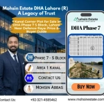 1 Kanal Corner Plot for Sale in DHA Phase 7 S Block Lahore Near Defence Raya Price & Buyer Guide