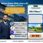 1 Kanal Residential Plot for Sale in DHA Phase 7 X Block Lahore Price Breakdown & Buyer Guide
