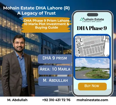 DHA Phase 9 Prism Lahore L Block 10 Marla Plot Investment & Buying Guide